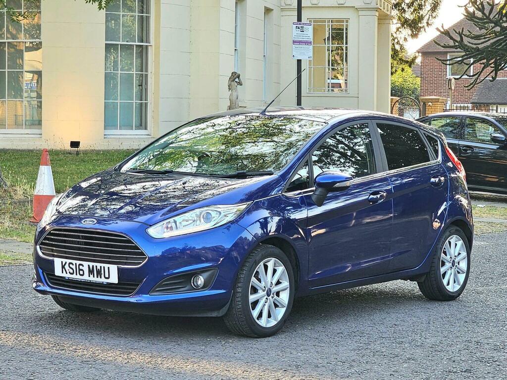 Ford Fiesta 1.0T Ecoboost Titanium Euro 6 Ss 201616 KS16MWU Blue #3
