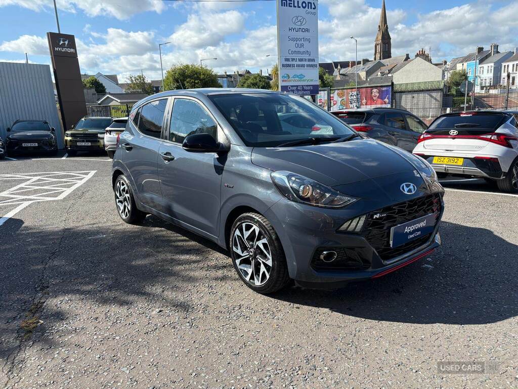 Hyundai I10 1.0 T-gdi N Line EK23VXP Grey