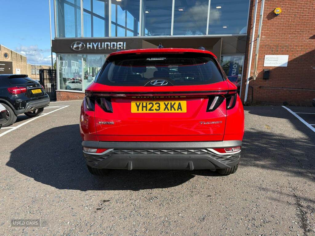 Hyundai Tucson 1.6 Tgdi Se Connect 2Wd YH23XKA Red #4