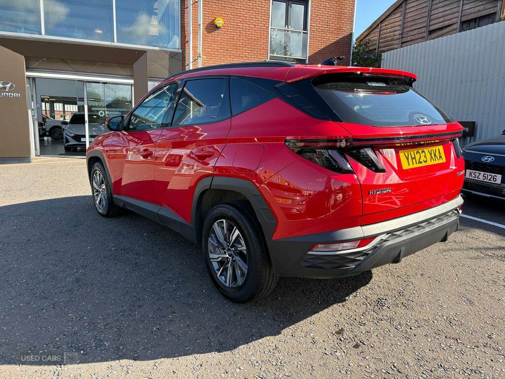 Hyundai Tucson 1.6 Tgdi Se Connect 2Wd YH23XKA Red #5