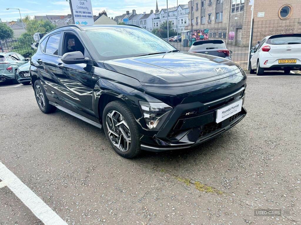 Hyundai Kona 1.6 Hybrid 129 N Line Dct Black