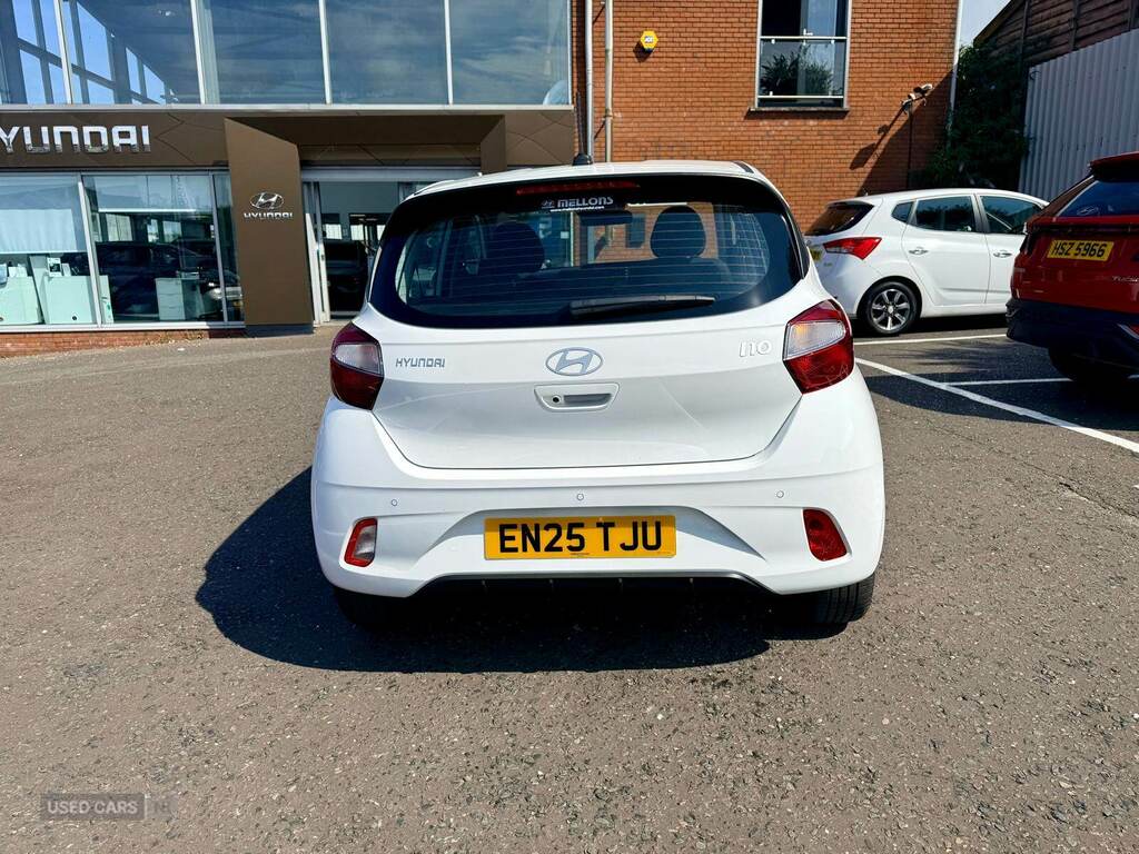 Hyundai I10 1.0 63 Advance Nav EN25TJU White #4