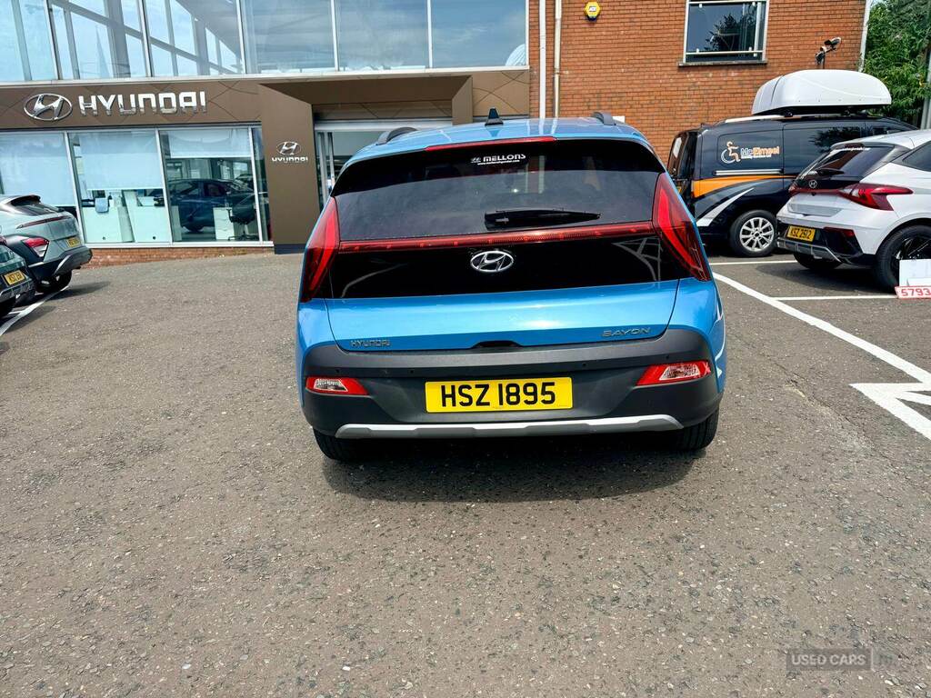 Hyundai Bayon 1.0 Tgdi 48V Mhev Premium HSZ1895 Blue #4
