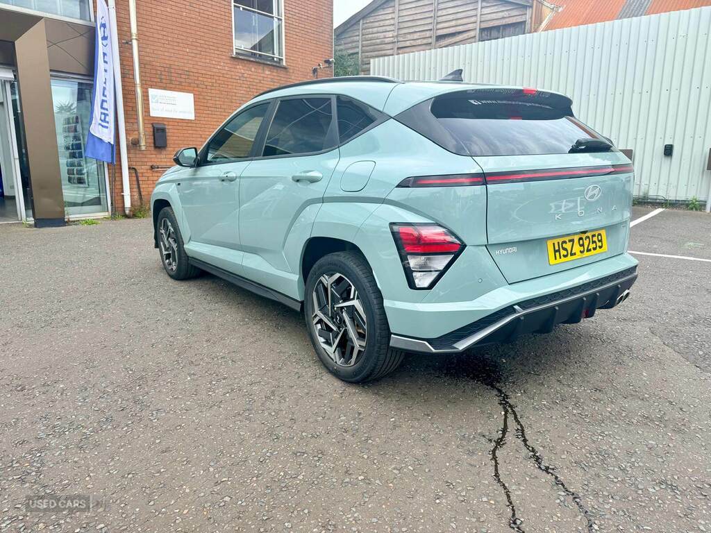 Hyundai Kona 1.6 Gdi Hybrid N Line Dct HSZ9259 Green #5