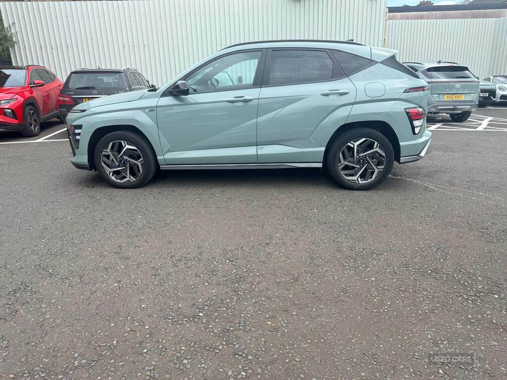 Hyundai Kona 1.6 Gdi Hybrid N Line Dct HSZ9259 Green #6