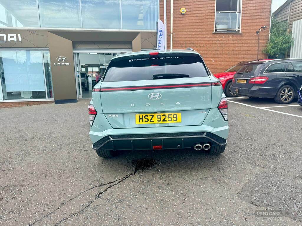 Hyundai Kona 1.6 Gdi Hybrid N Line Dct HSZ9259 Green #4