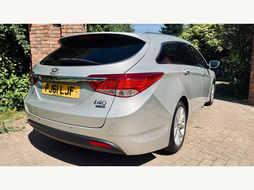 Hyundai I40 1.7 Crdi Style Euro 5 Silver #3
