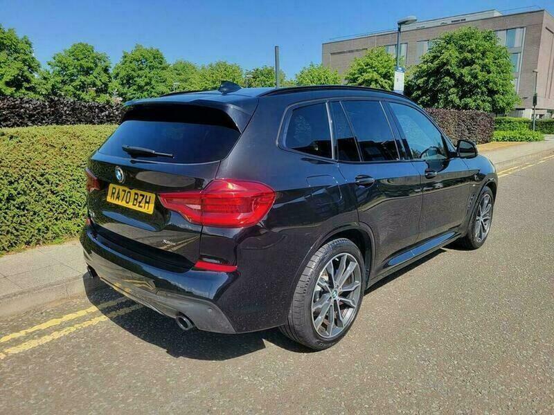 BMW X3 2.0 20D M Sport RA70BZH Blue #3