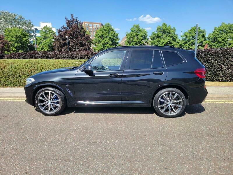 BMW X3 2.0 20D Mht M AV21JFJ Black #3