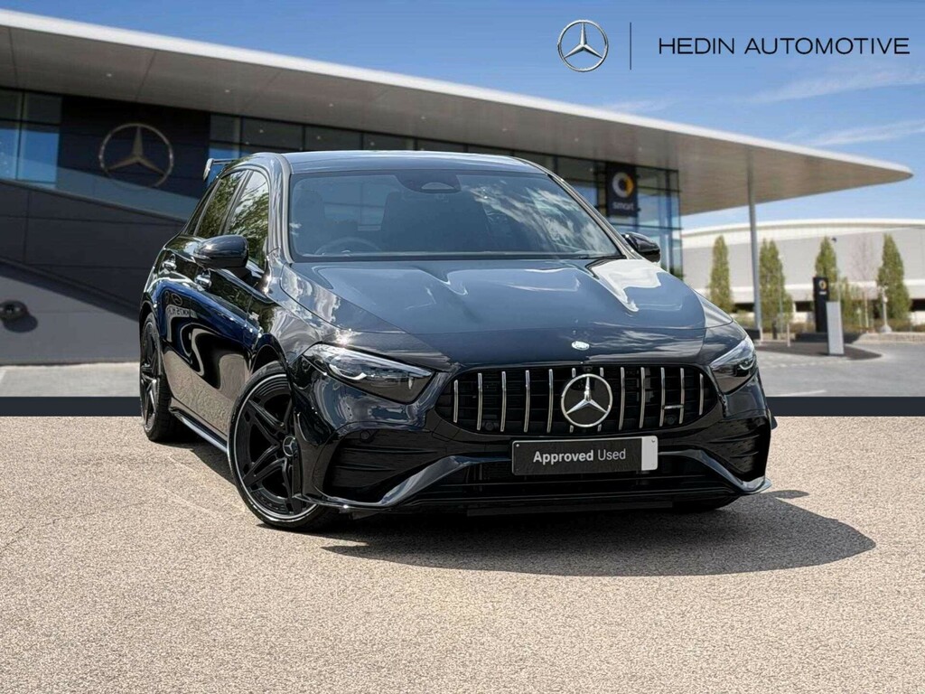 Mercedes-Benz A Class 2.0 A35h Mhev Amg Premium Plus Hatchback Pet Black