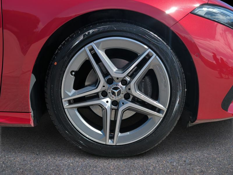 Mercedes-Benz A Class Saloon WK73HMU Red #4