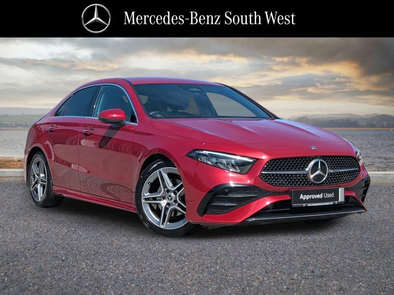 Mercedes-Benz A Class Saloon Red