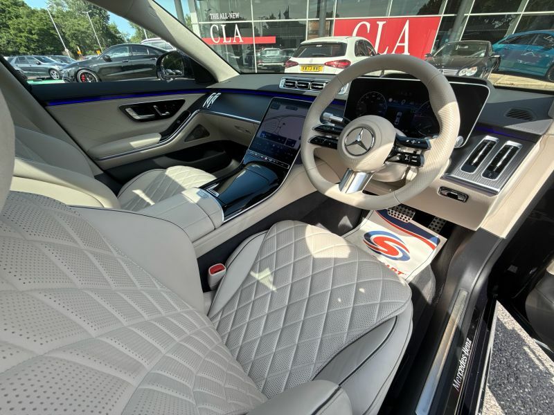 Mercedes-Benz S Class Saloon Blue #5