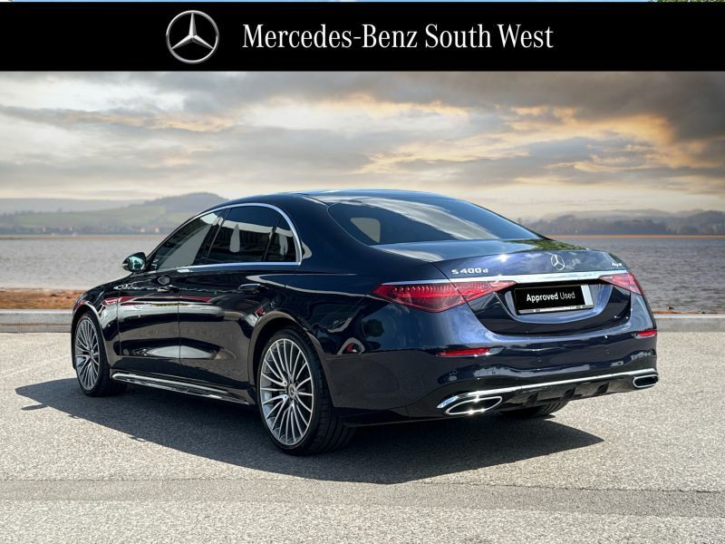 Mercedes-Benz S Class Saloon Blue #2