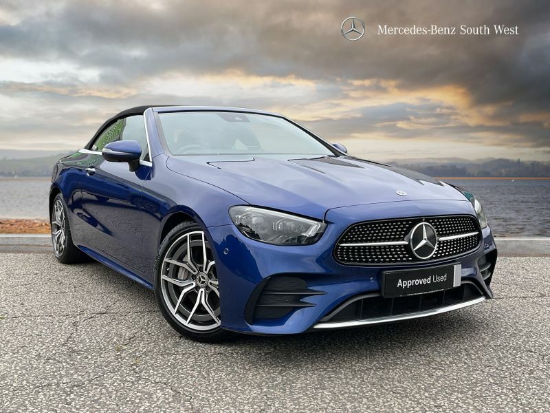 Mercedes-Benz E Class Convertible Blue