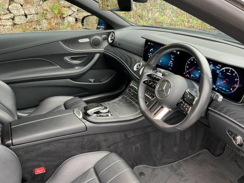 Mercedes-Benz E Class Convertible Blue #5