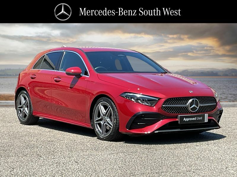 Mercedes-Benz A Class A 180 Amg Line Executive Mhev A Red