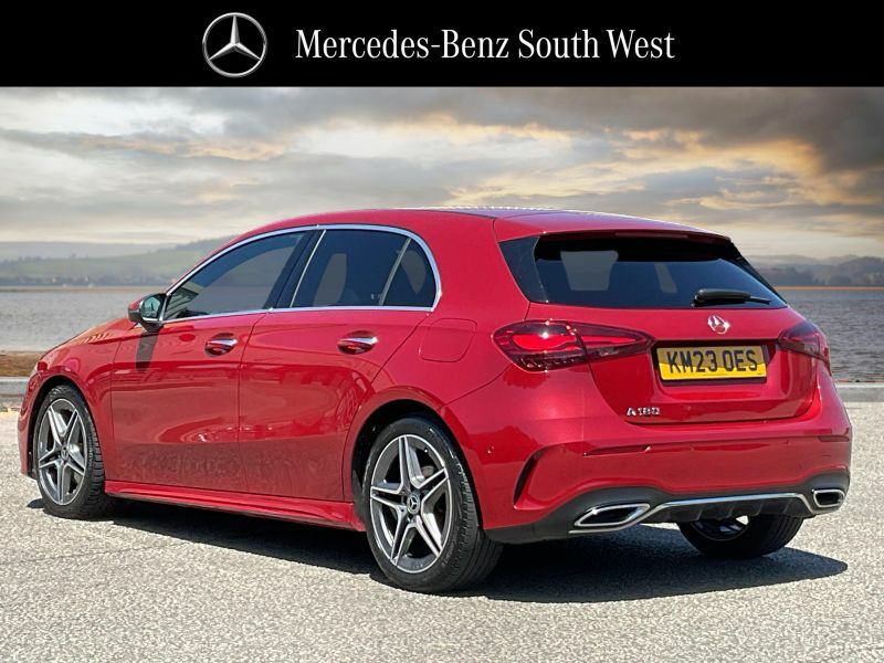 Mercedes-Benz A Class A 180 Amg Line Executive Mhev A KM23OES Red #2