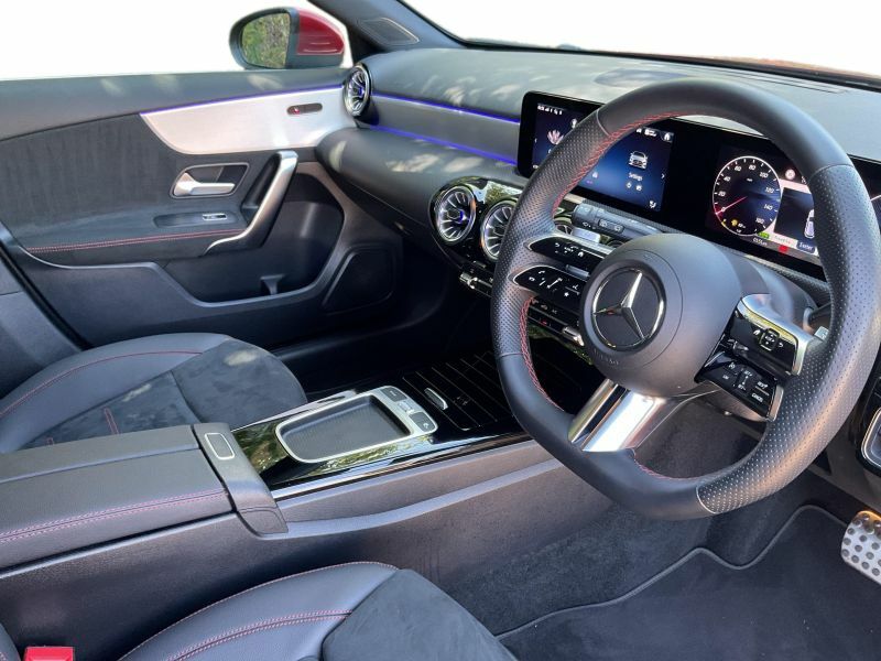 Mercedes-Benz A Class A 180 Amg Line Executive Mhev A KM23OES Red #5