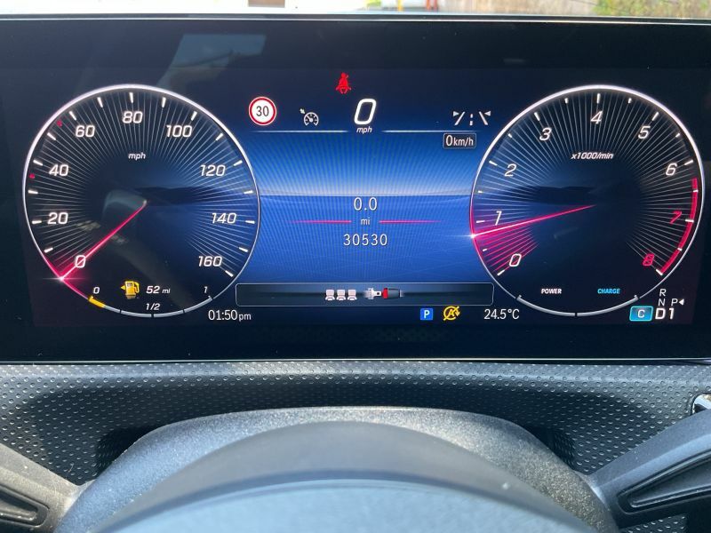 Mercedes-Benz A Class A 180 Amg Line Executive Mhev A KM23OES Red #6