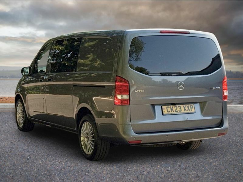 Mercedes-Benz Vito 2.0 116 Cdi Premium Crew Van G-tronic Rwd L2 Euro Grey #2