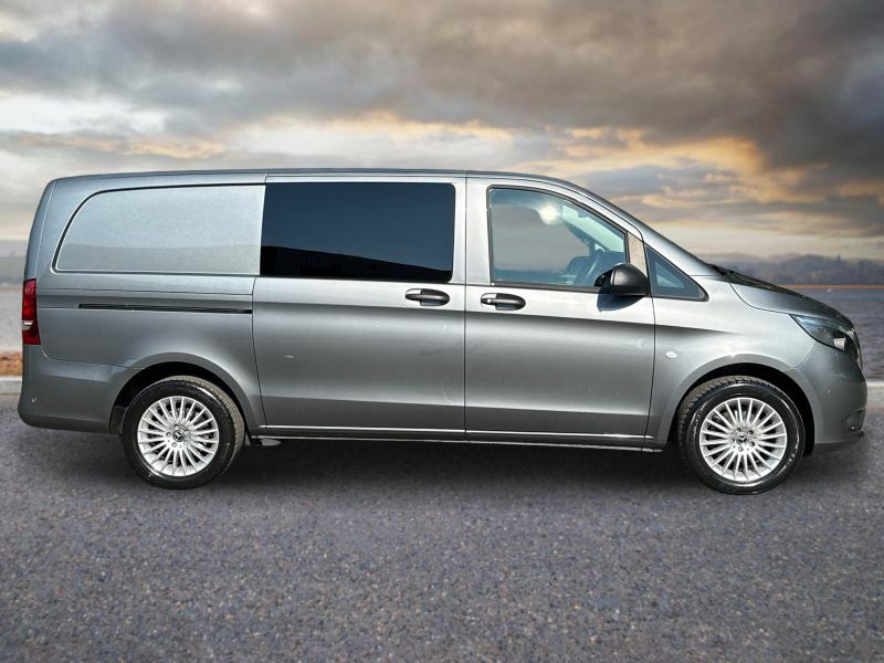 Mercedes-Benz Vito 2.0 116 Cdi Premium Crew Van G-tronic Rwd L2 Euro Grey #5