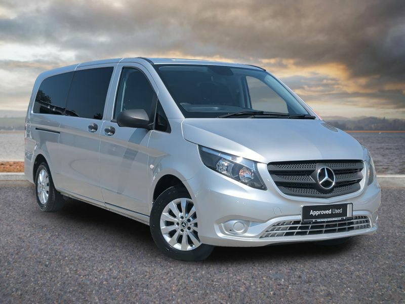 Mercedes-Benz Vito 2.1 114 Cdi Bluetec Select Tourer G-tronic Rwd L3 Silver