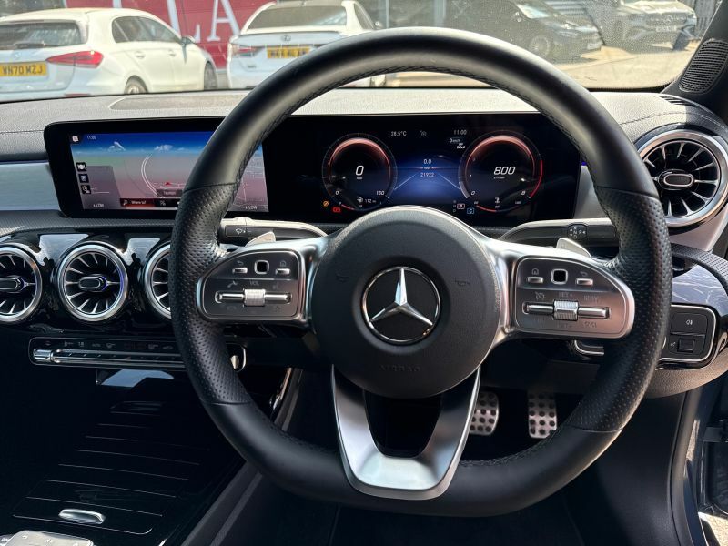 Mercedes-Benz CLA Class Saloon Blue #6