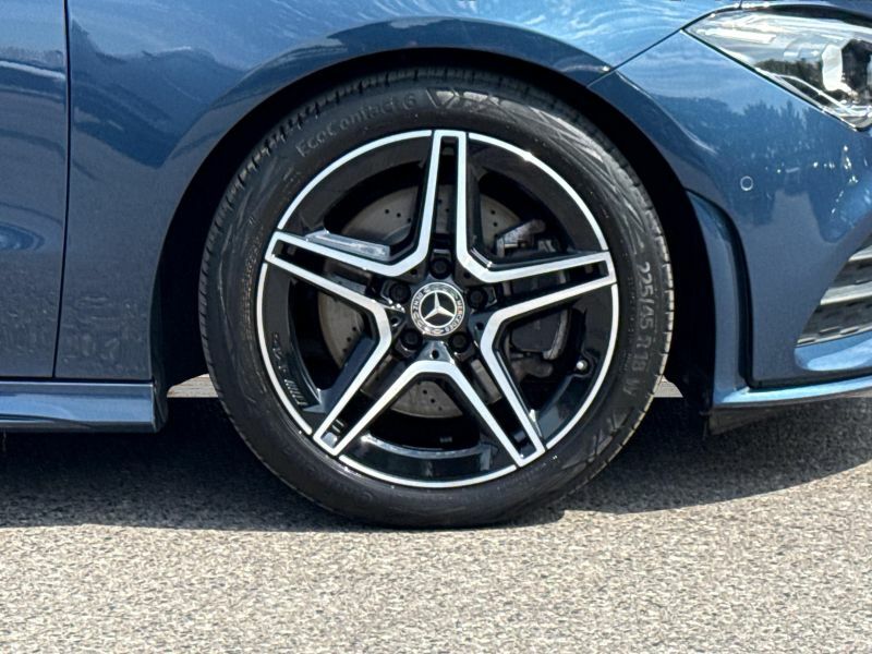Mercedes-Benz CLA Class Saloon Blue #4