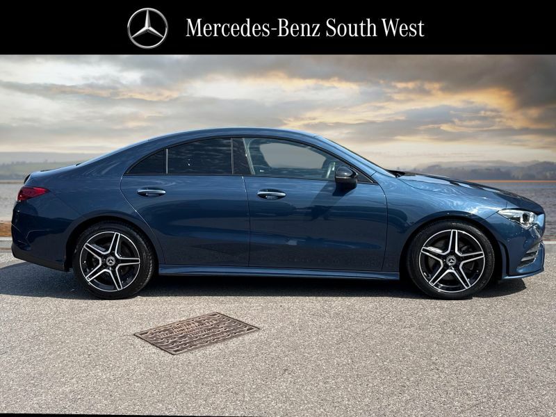 Mercedes-Benz CLA Class Saloon Blue #3