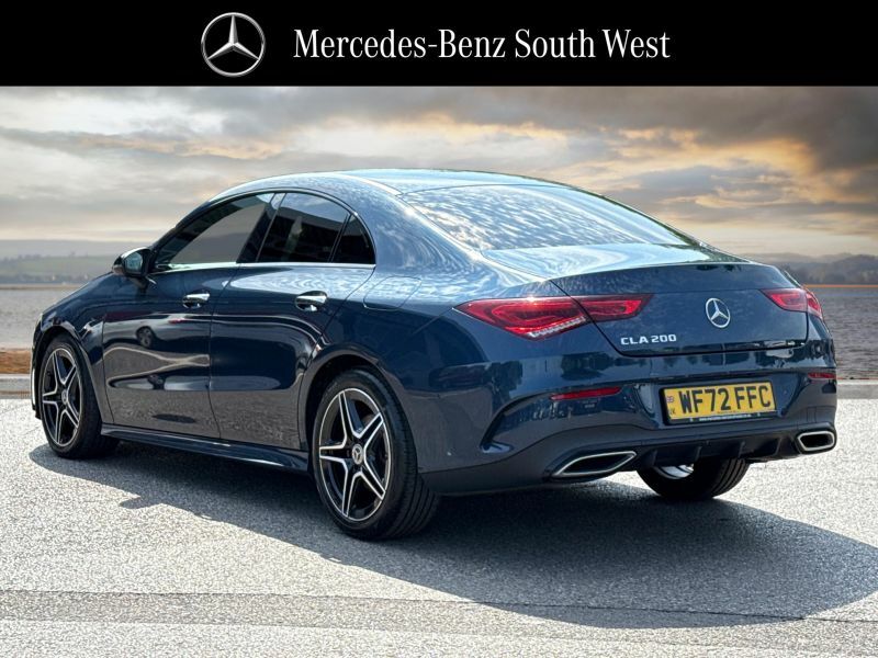 Mercedes-Benz CLA Class Saloon Blue #2