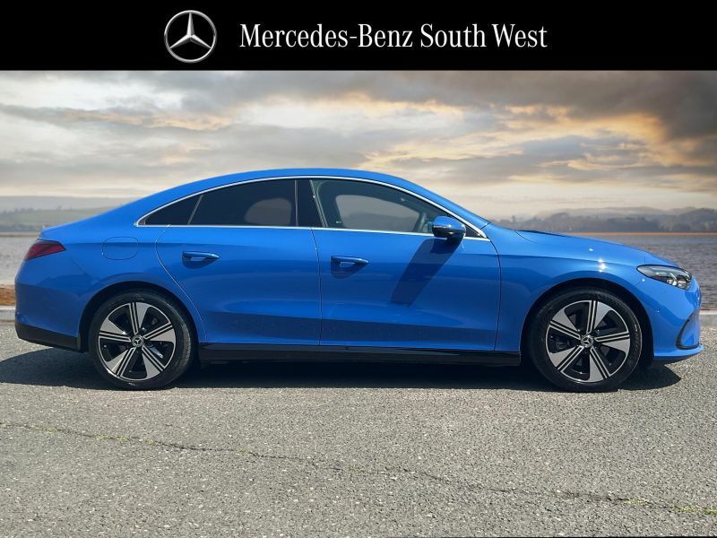 Mercedes-Benz CLA Class Saloon Blue #3