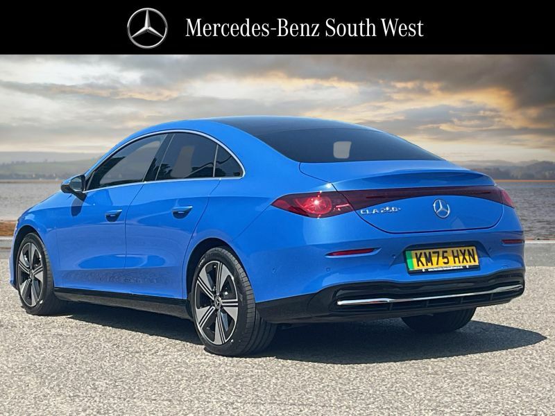 Mercedes-Benz CLA Class Saloon Blue #2