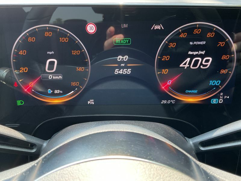 Mercedes-Benz CLA Class Saloon Blue #6