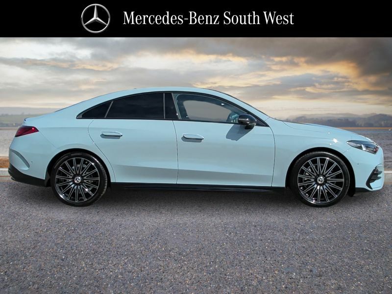 Mercedes-Benz CLA Class Saloon Blue #3
