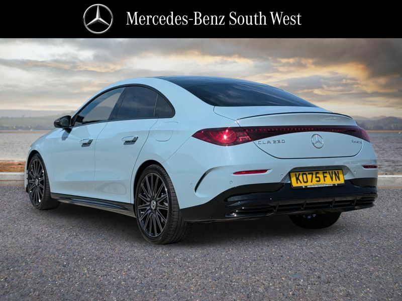 Mercedes-Benz CLA Class Saloon Blue #2