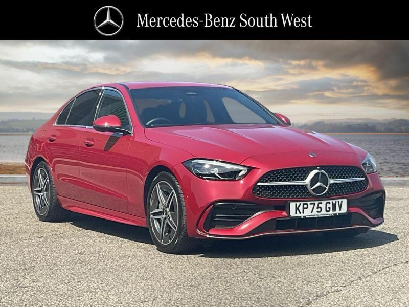 Mercedes-Benz C Class Saloon Red