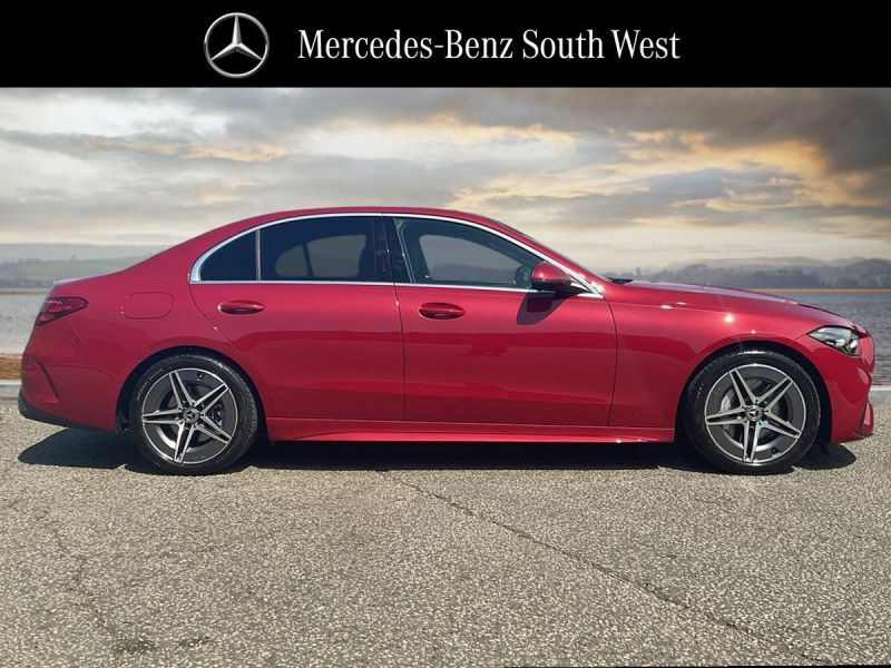 Mercedes-Benz C Class Saloon KP75GWV Red #3
