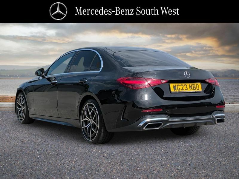 Mercedes-Benz C Class Saloon WG23NBO Black #2