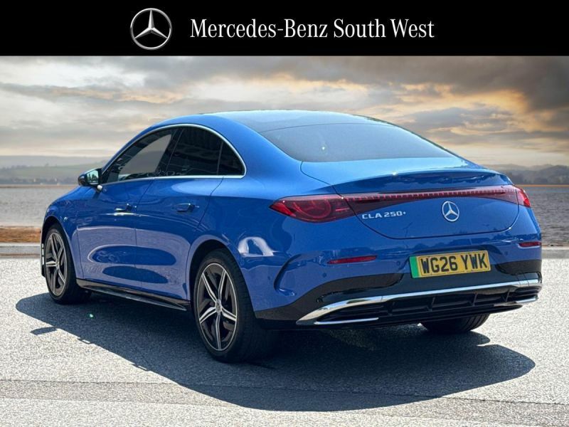 Mercedes-Benz CLA Class Saloon WG26YWK Blue #2