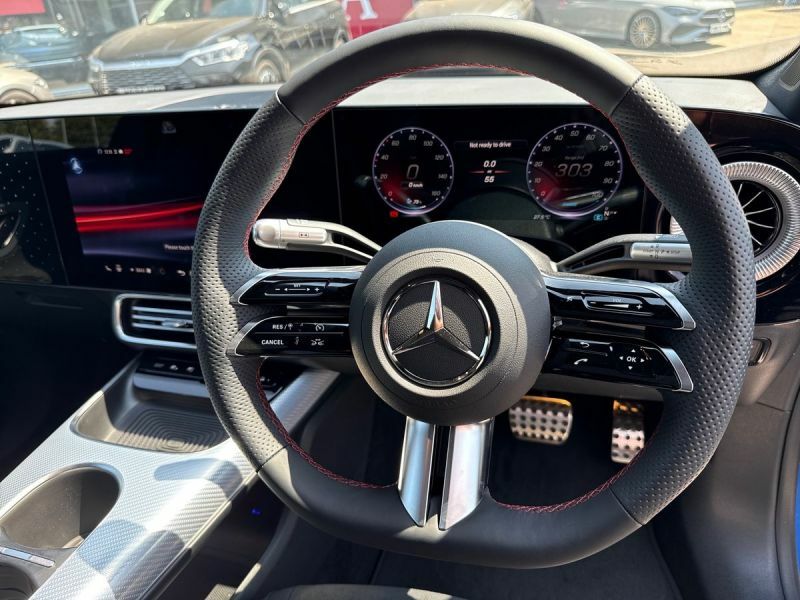 Mercedes-Benz CLA Class Saloon WG26YWK Blue #6