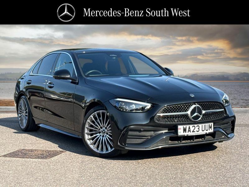 Mercedes-Benz C Class Amg Line White #1