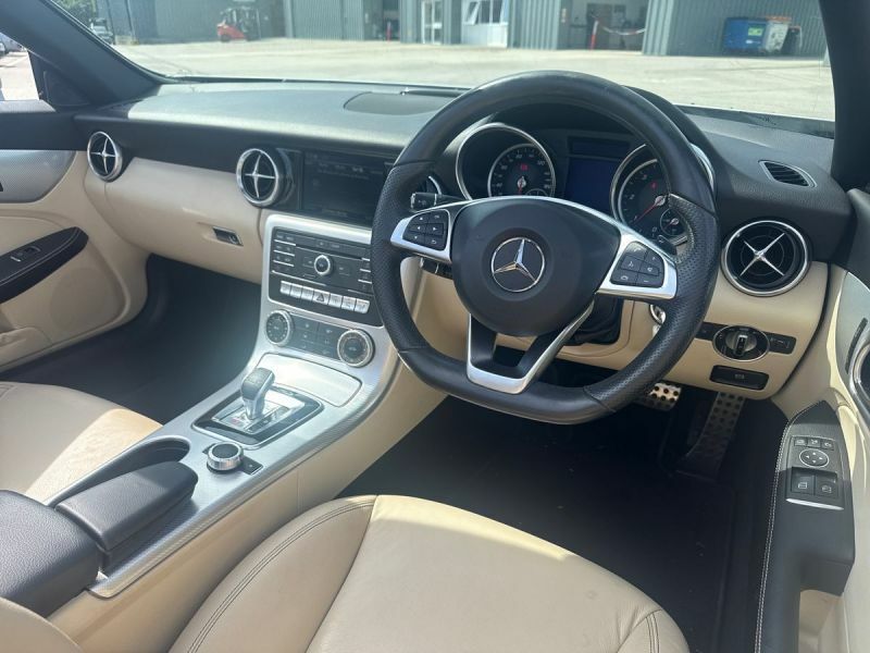 Mercedes-Benz SLC Convertible Silver #6