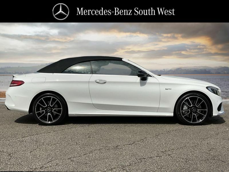 Mercedes-Benz C Class Convertible White #3
