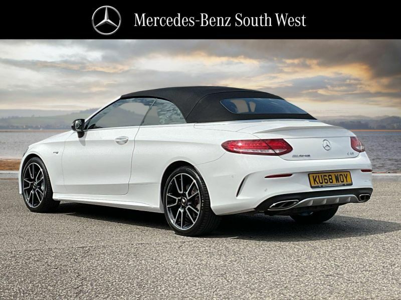 Mercedes-Benz C Class Convertible White #2