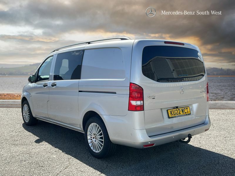 Mercedes-Benz Vito 2.0 119 Cdi Premium Crew Van G-tronic Rwd L2 Euro Silver #2