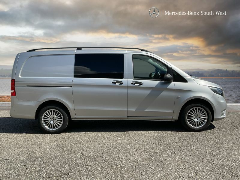 Mercedes-Benz Vito 2.0 119 Cdi Premium Crew Van G-tronic Rwd L2 Euro Silver #3