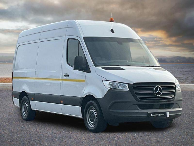 Mercedes-Benz Sprinter 2.0 317 Cdi Progressive Rwd L2 H2 Euro 6 S S White