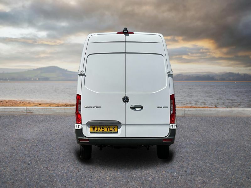 Mercedes-Benz Sprinter 3.5T H2 Pro Van 9G-tronic Blue #8