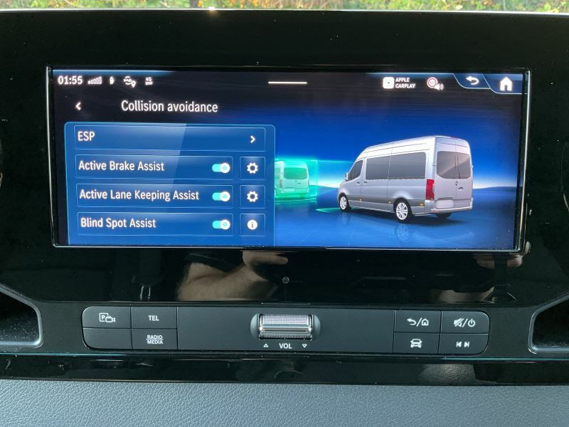 Mercedes-Benz Sprinter 3.5T H2 Pro Van 9G-tronic Blue #49